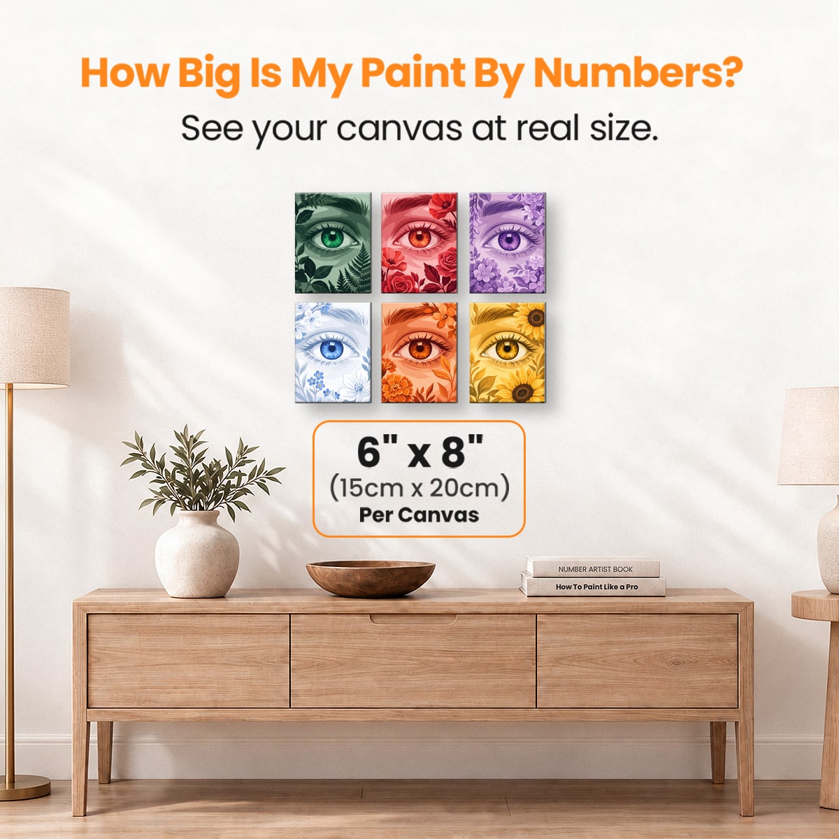 Petal Irises - Number Artist Paint by Numbers Kits