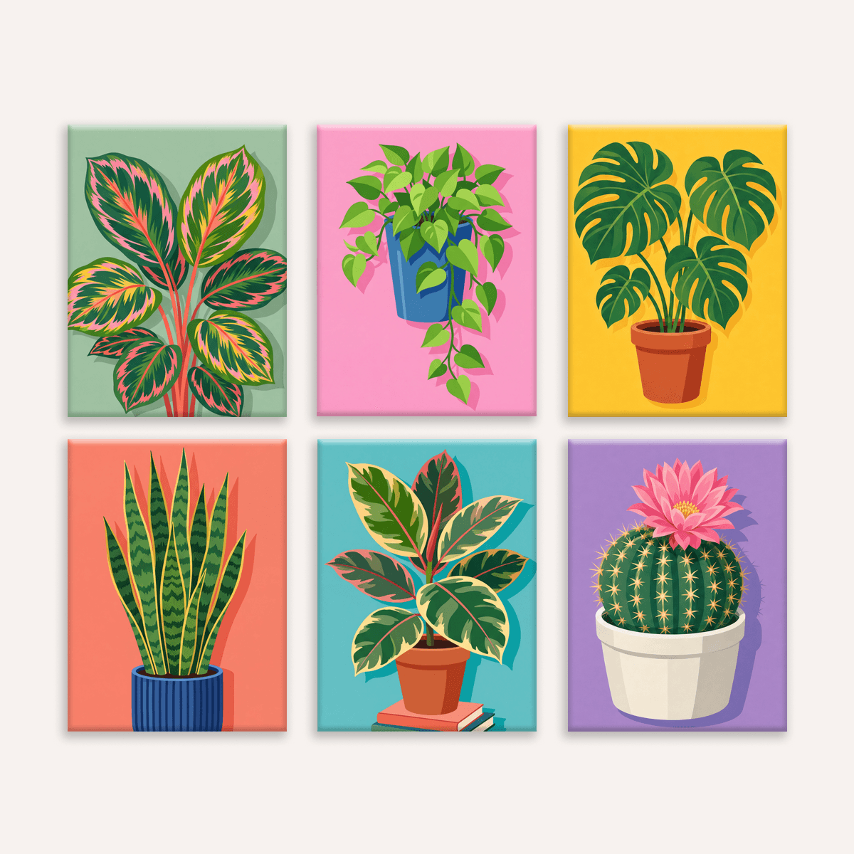 A Home That Grows - Number Artist Paint by Numbers Kits