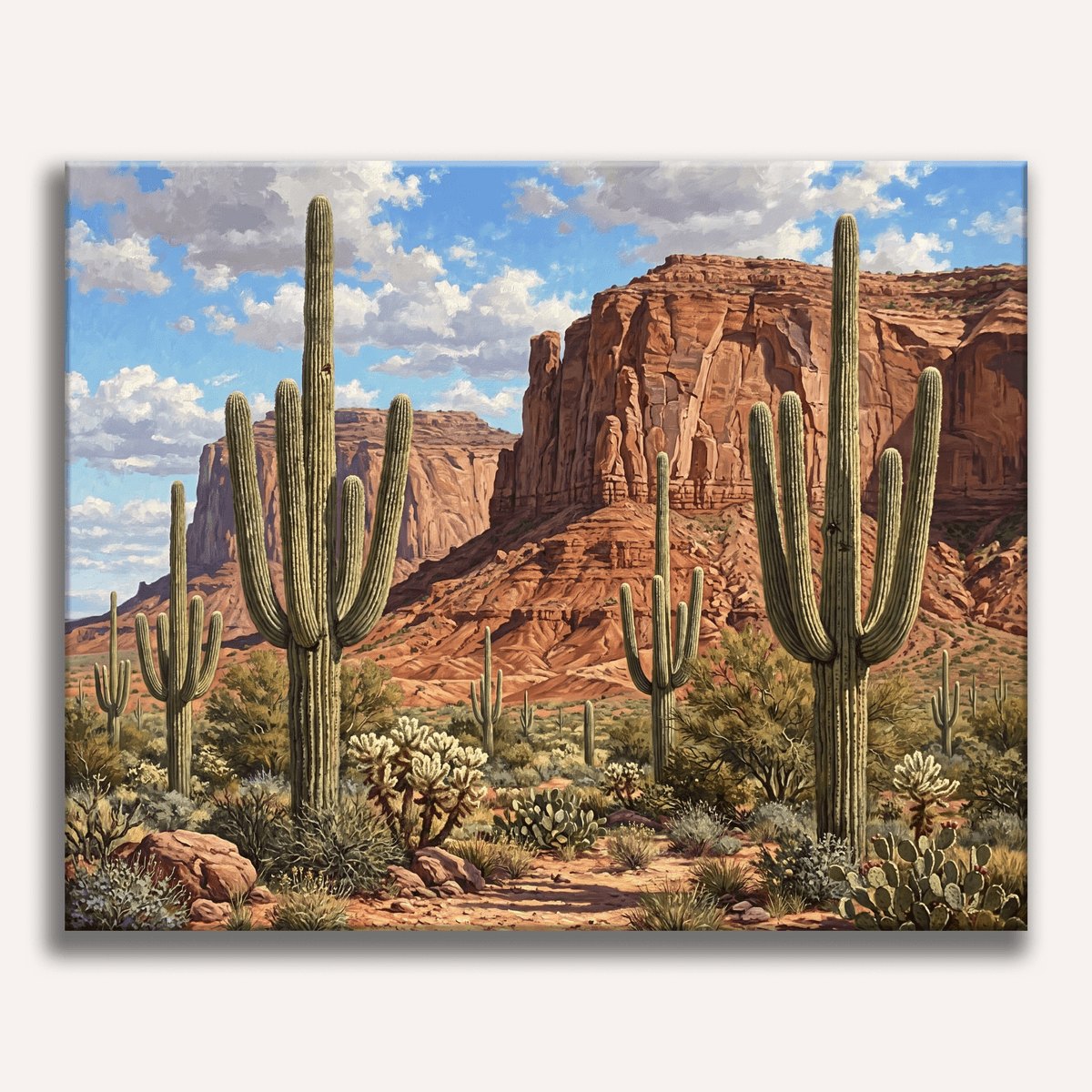 Desert Stillness - Number Artist Paint by Numbers Kits