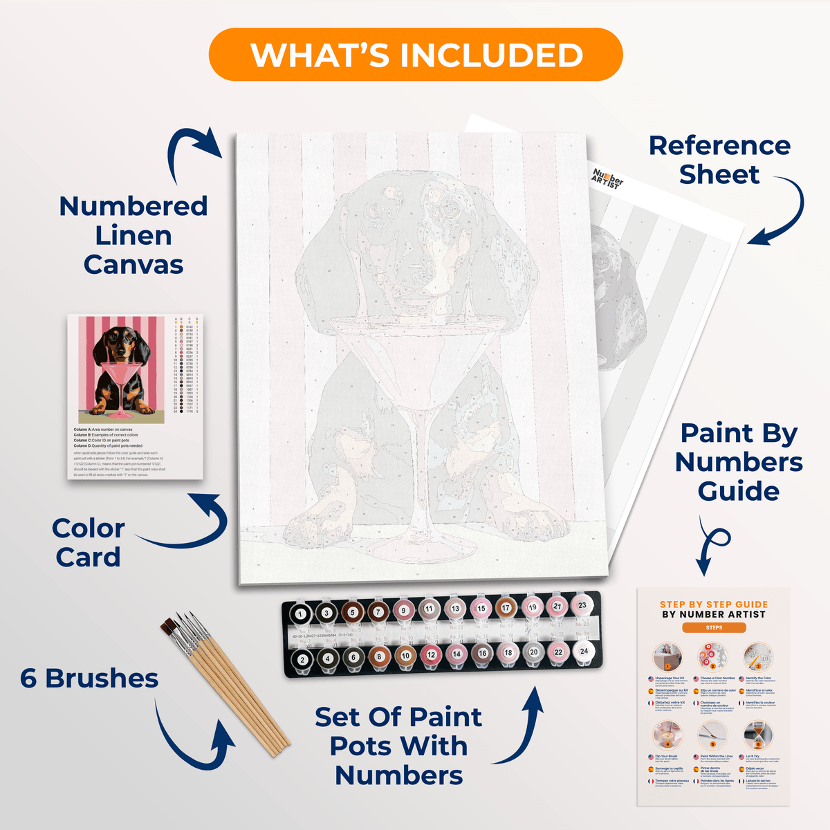 Cocktail Lover - Number Artist Paint by Numbers Kits