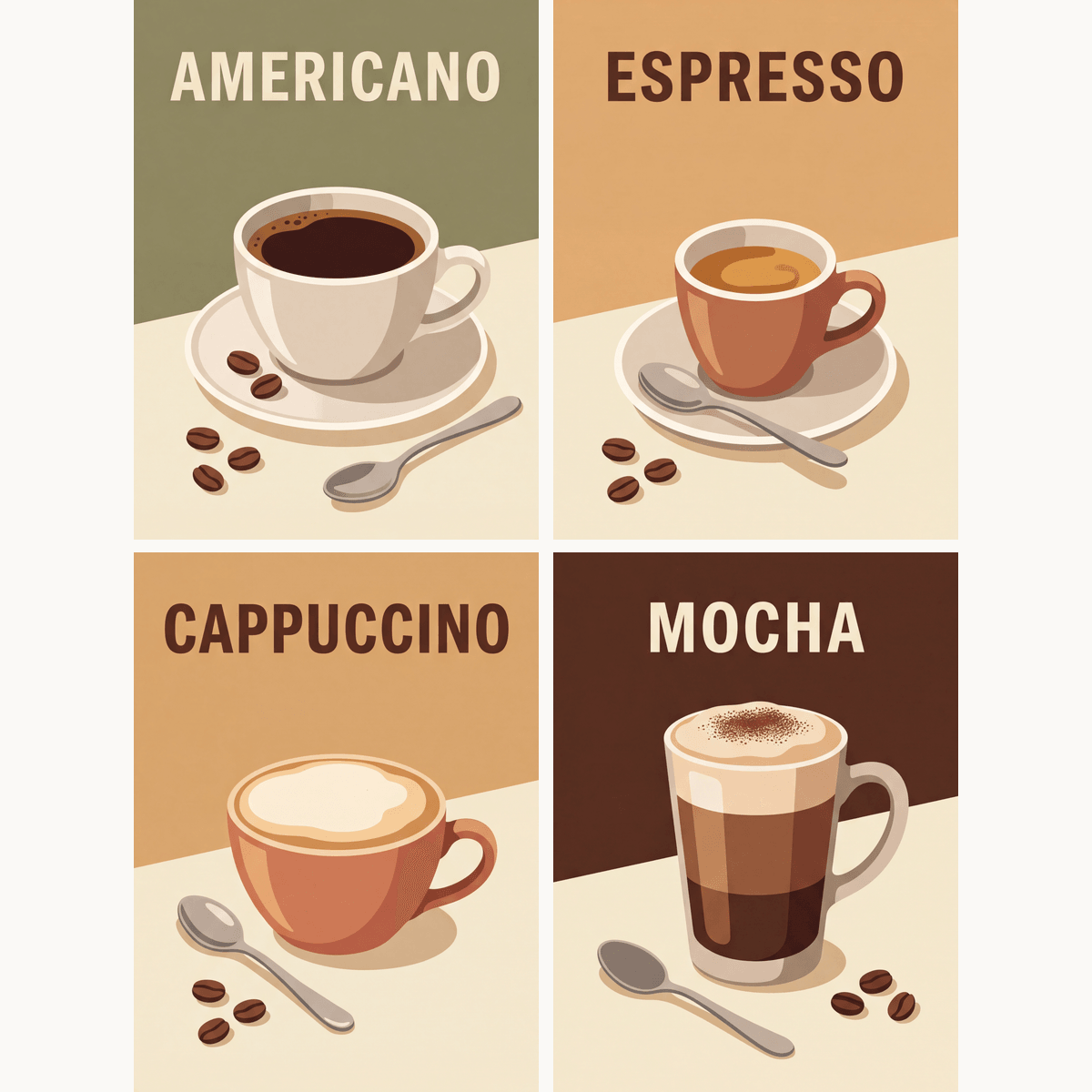 Coffee Menu - Number Artist Paint by Numbers Kits