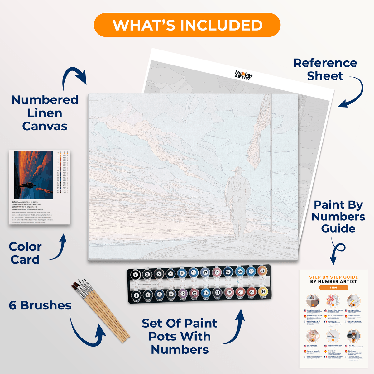 Home of the Brave - Number Artist Paint by Numbers Kits