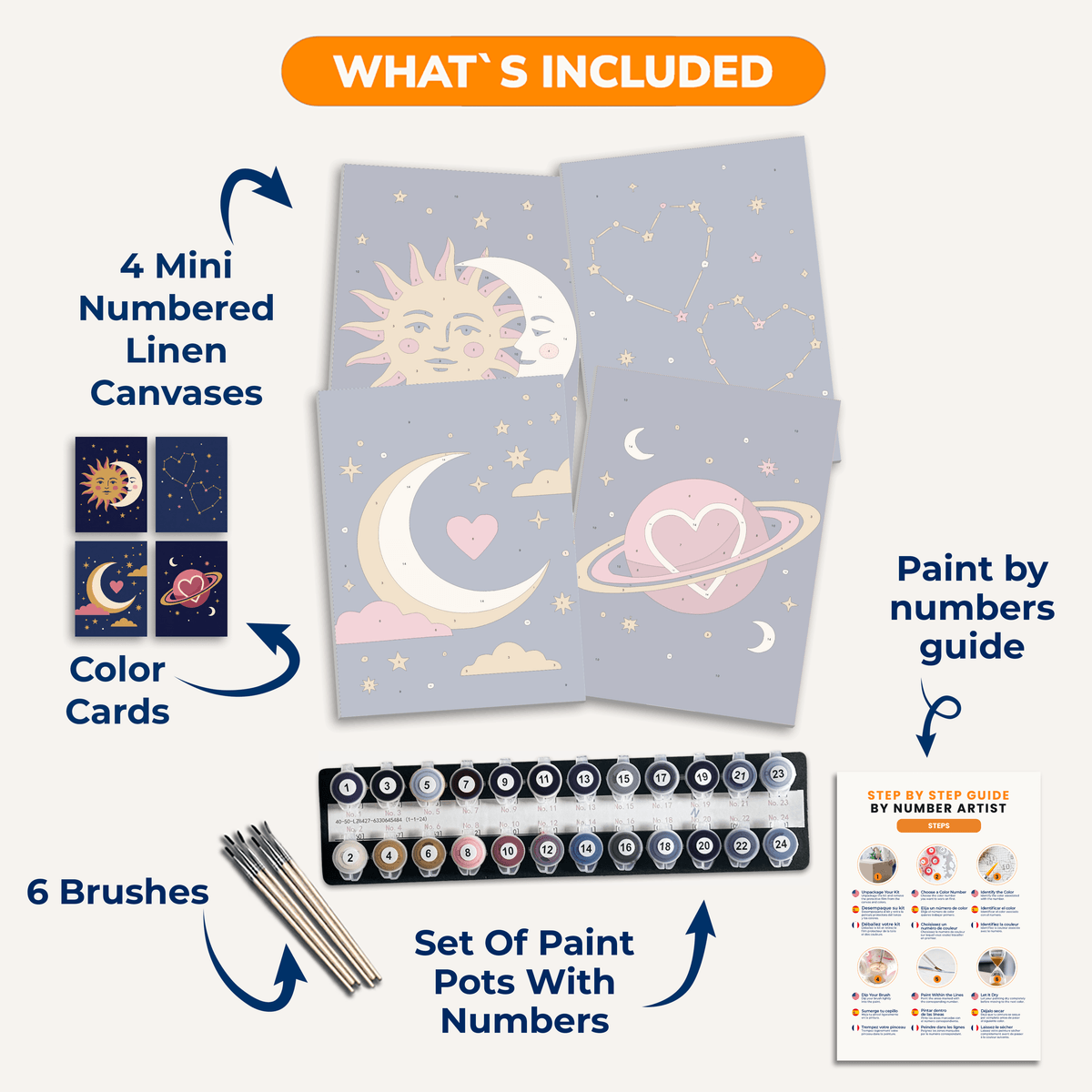 Destined to Be - Number Artist Paint by Numbers Kits