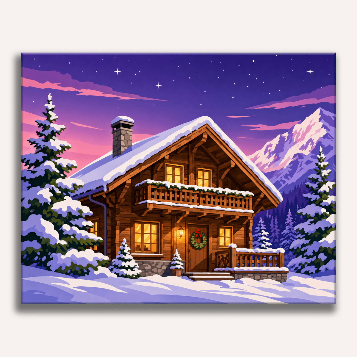 Cozy Getaway - Number Artist Paint by Numbers Kits