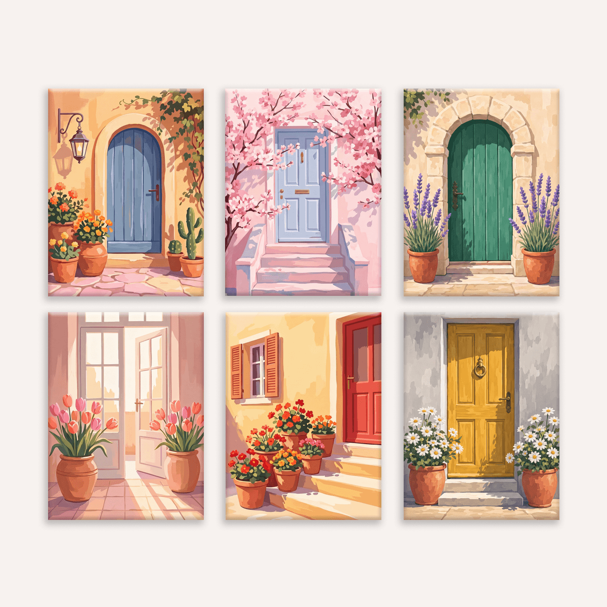 Doorstep Charm Vol. 3 - Number Artist Paint by Numbers Kits
