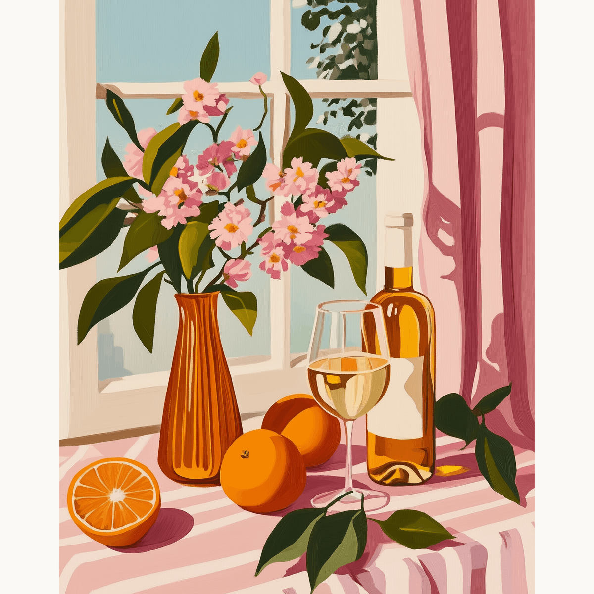 Window Elegance - Number Artist Paint by Numbers Kits