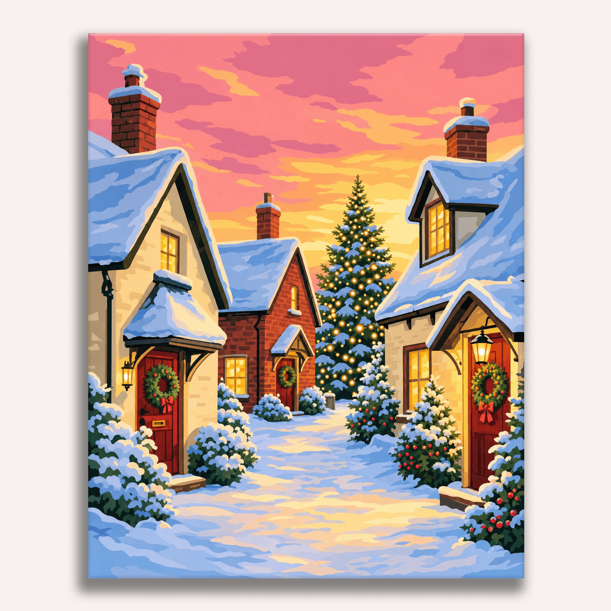 Welcome Lane - Number Artist Paint by Numbers Kits