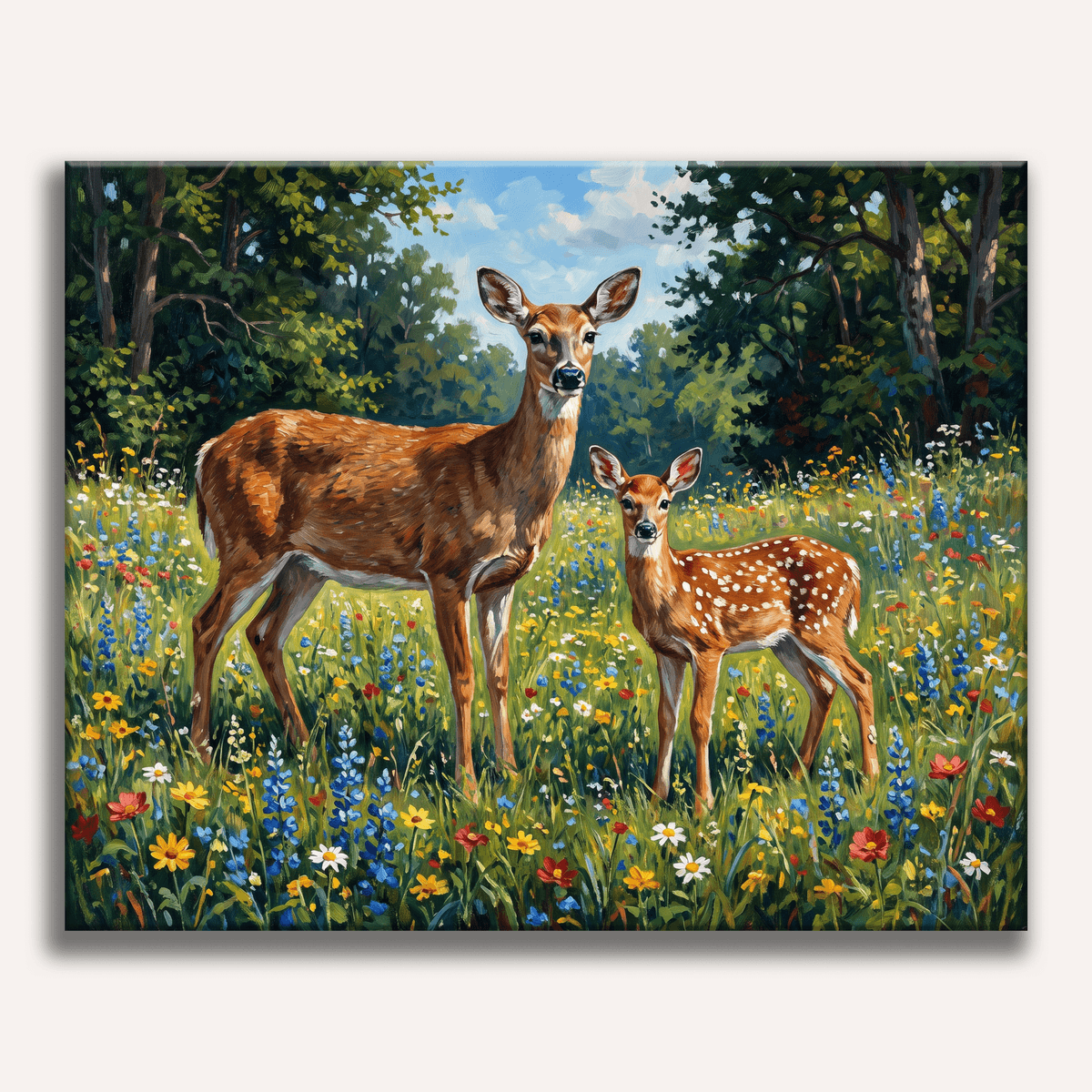 Gentle Fawn - Number Artist Paint by Numbers Kits