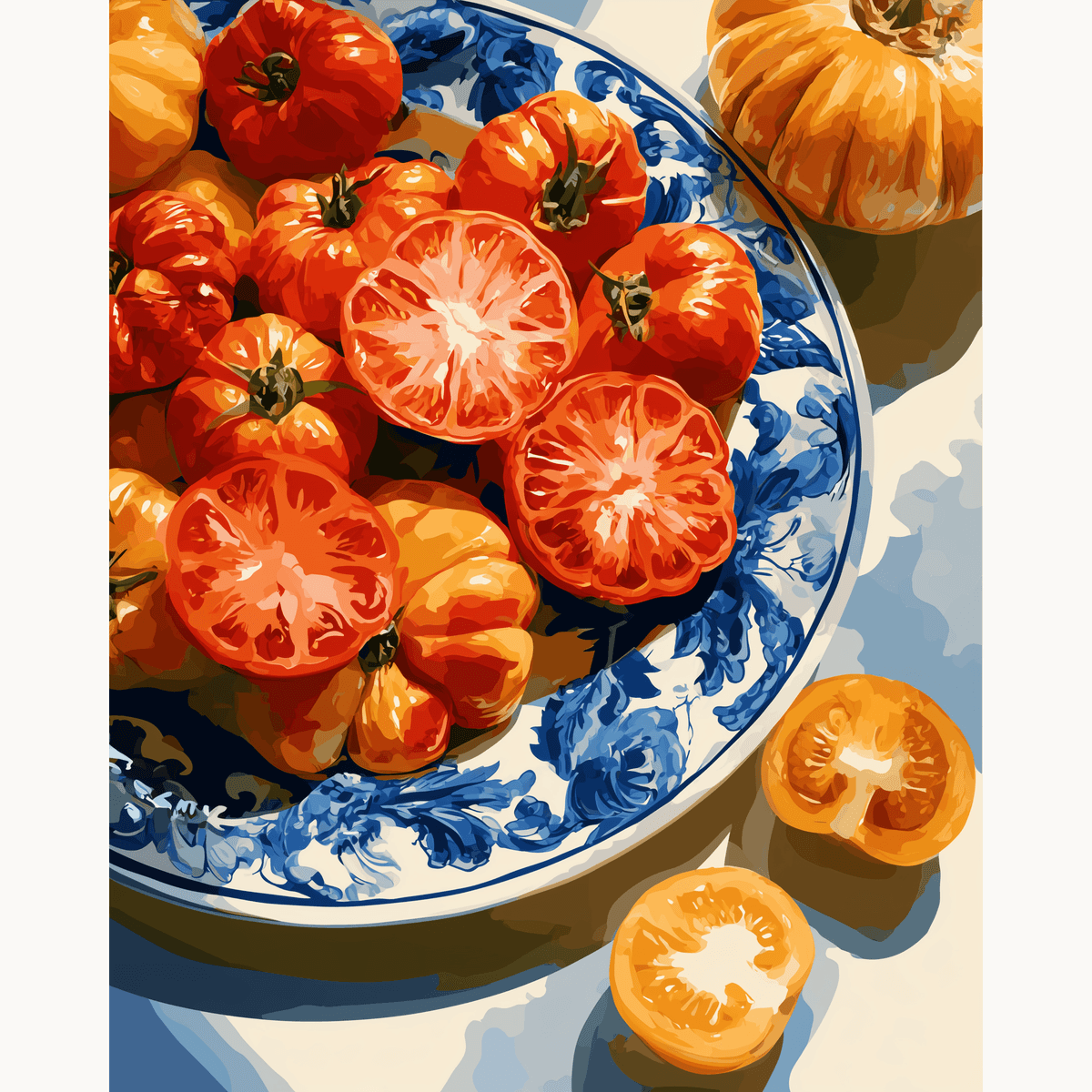 Tomato Batch - Number Artist Paint by Numbers Kits