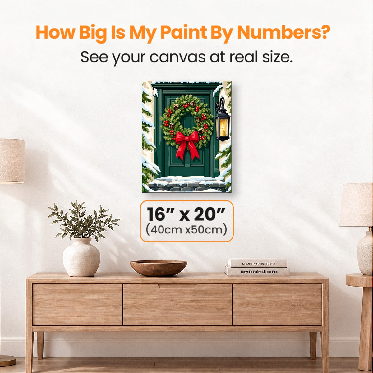 Come Inside - Number Artist Paint by Numbers Kits