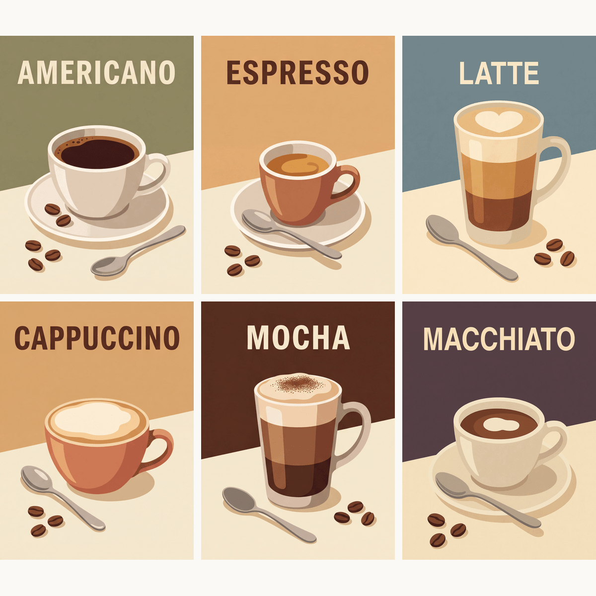 Coffee Menu - Number Artist Paint by Numbers Kits