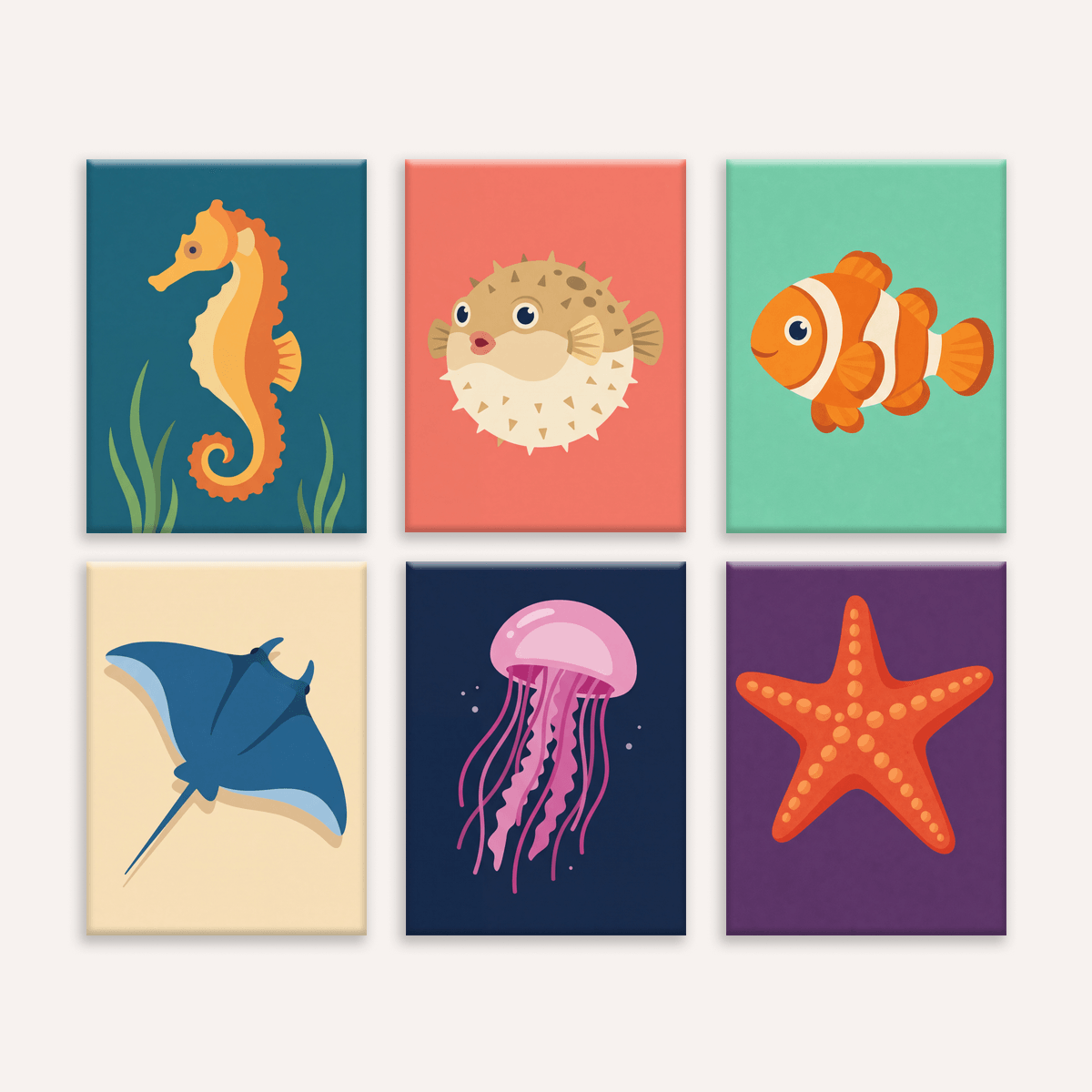 Reef Whispers - Number Artist Paint by Numbers Kits