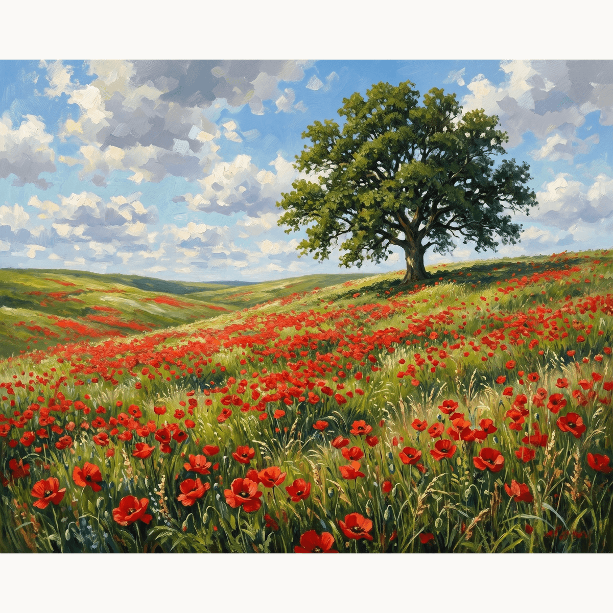 Poppy Joy - Number Artist Paint by Numbers Kits