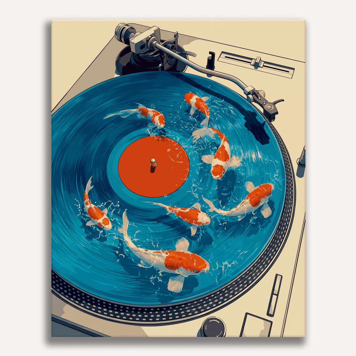 Refreshing Vinyl - Number Artist Paint by Numbers Kits