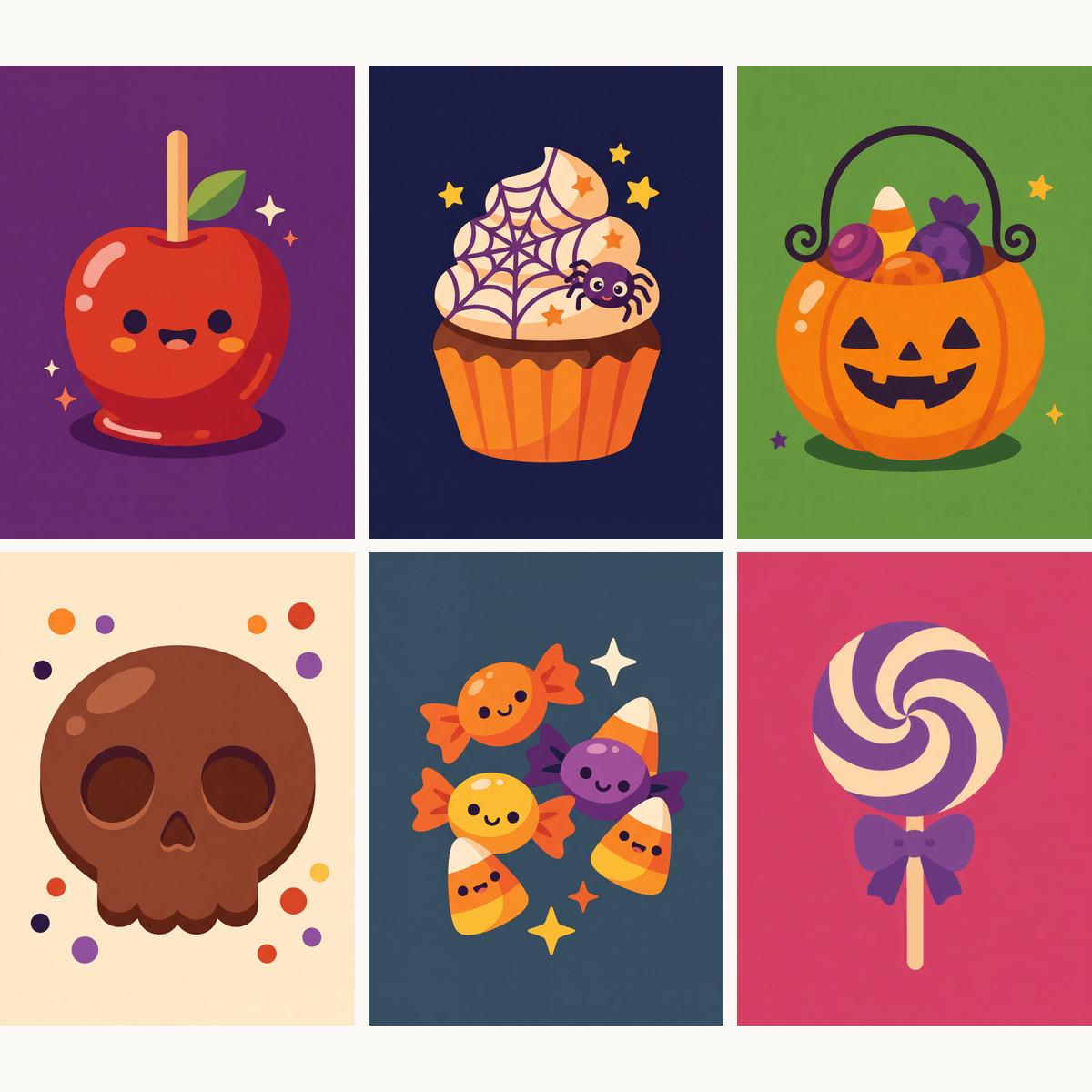 Sugared Spooks - Number Artist Paint by Numbers Kits