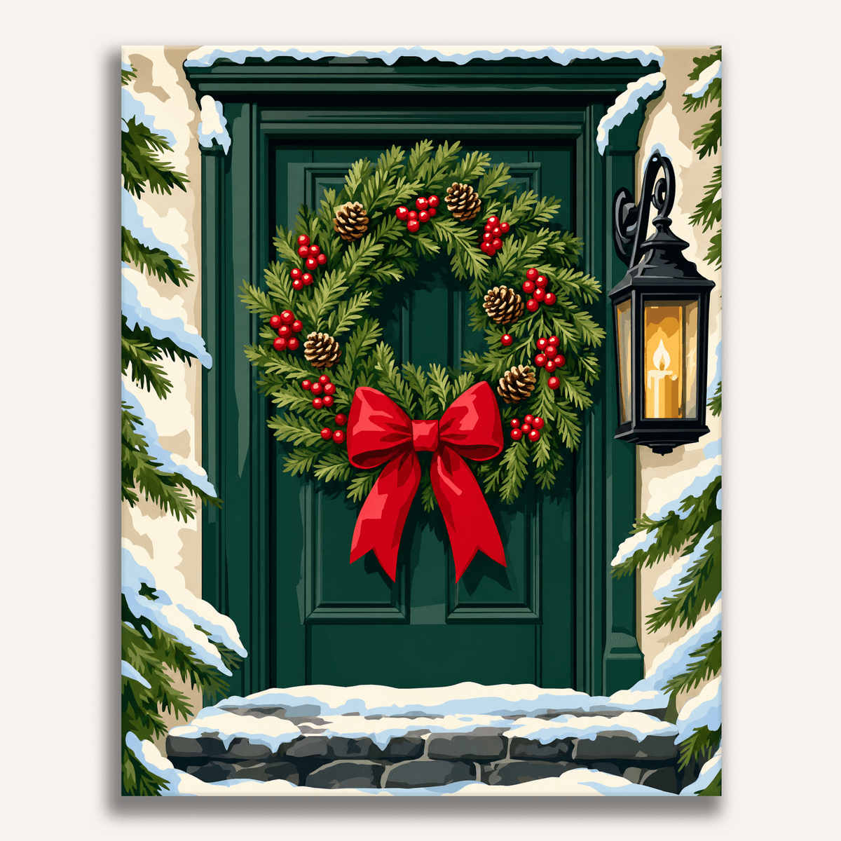 Come Inside - Number Artist Paint by Numbers Kits