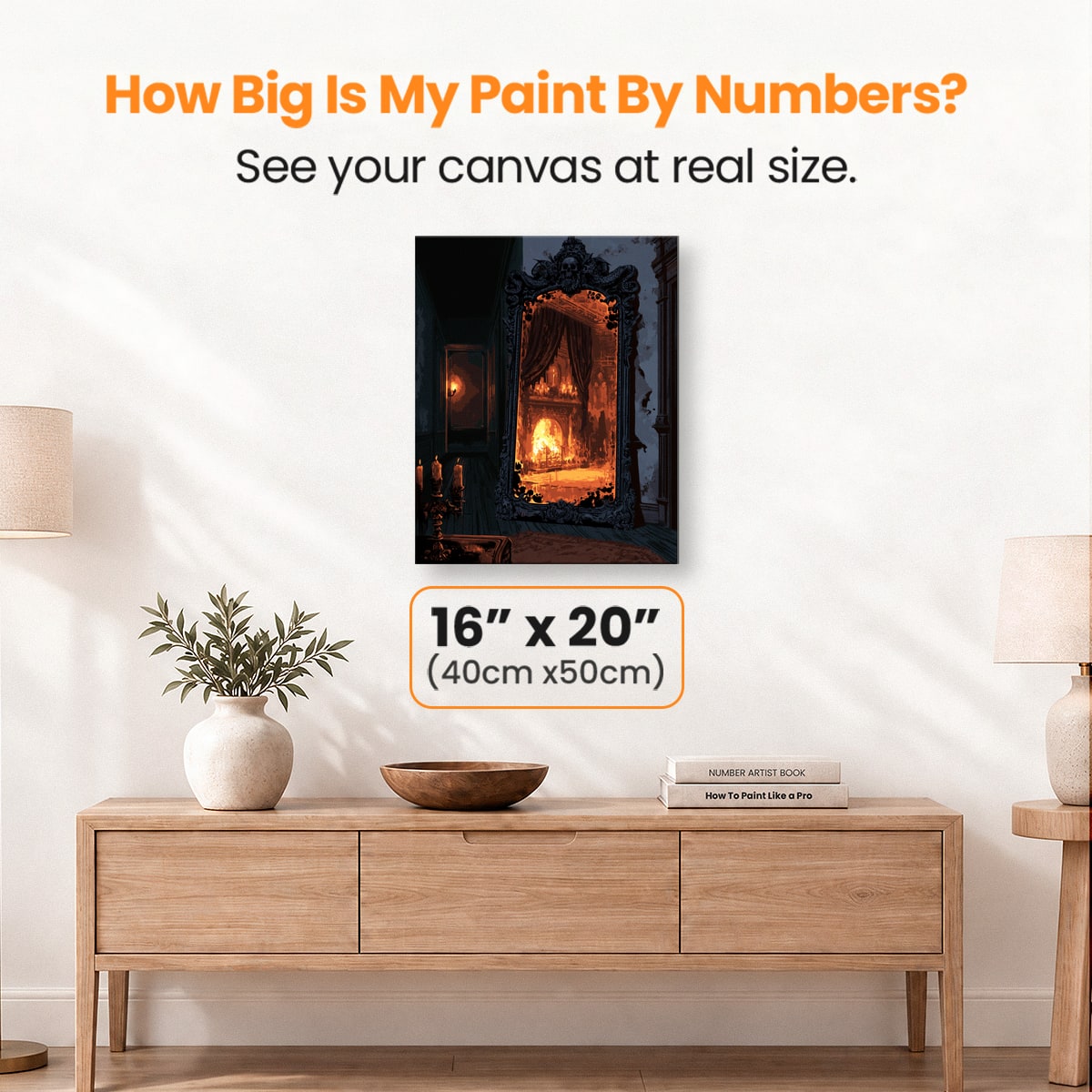 Mirror Room - Number Artist Paint by Numbers Kits