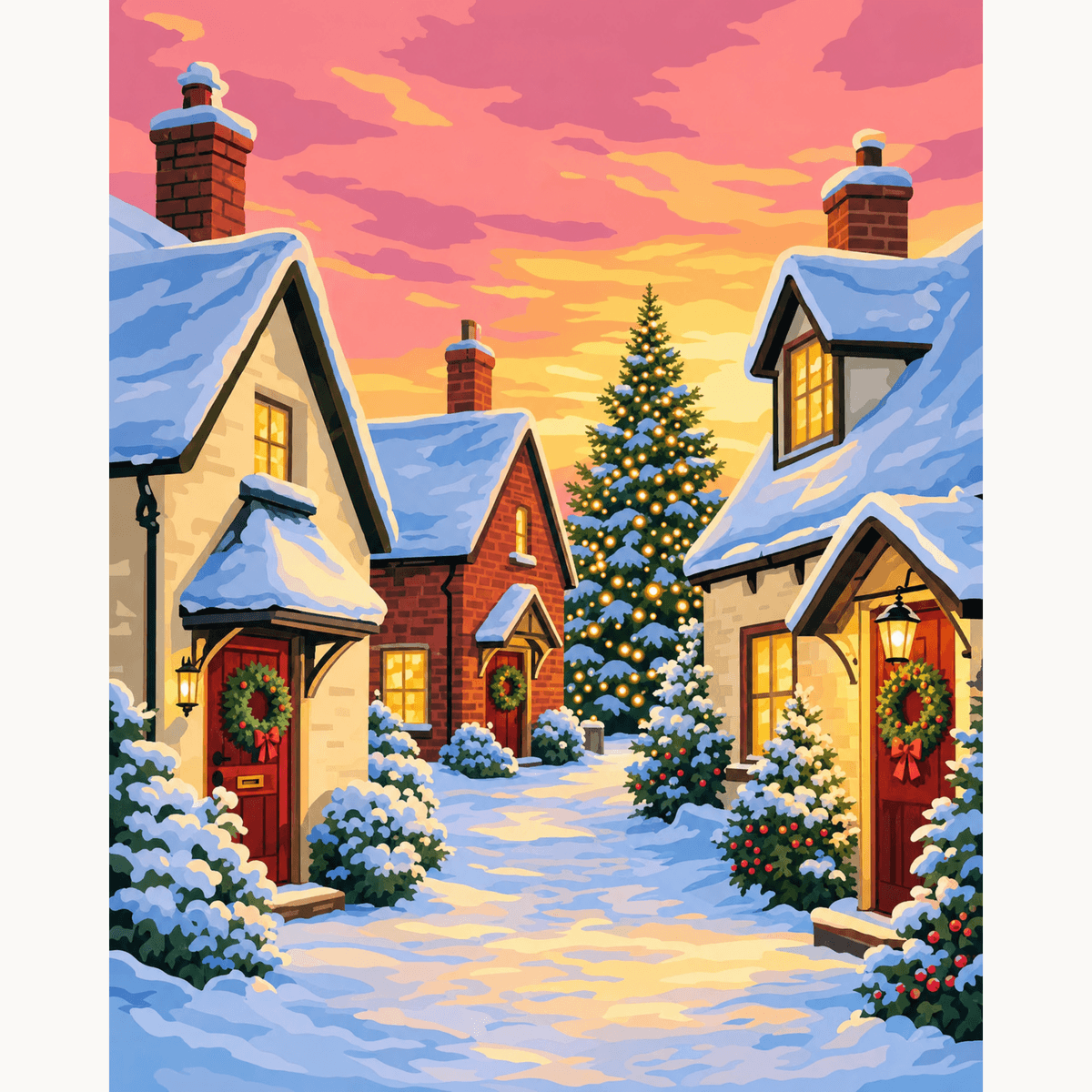 Welcome Lane - Number Artist Paint by Numbers Kits