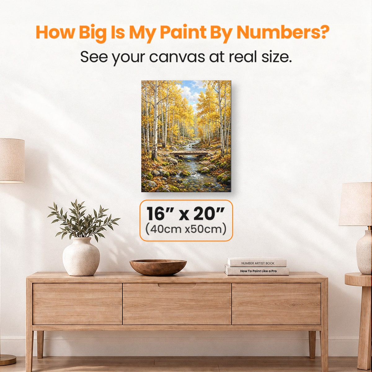 Aspen Creek - Number Artist Paint by Numbers Kits