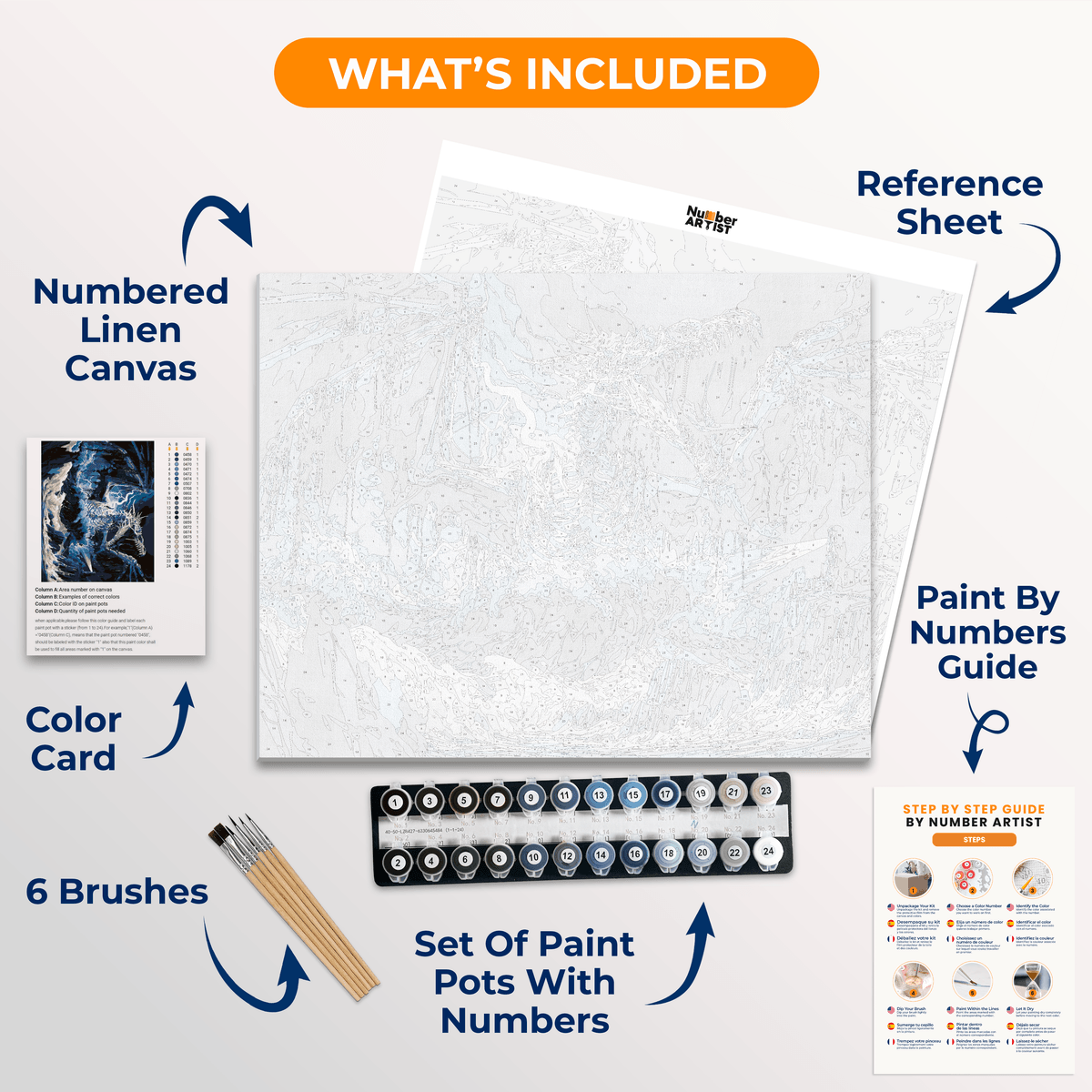 Undead King - Number Artist Paint by Numbers Kits