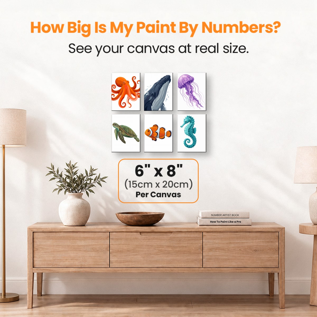 Deep Blue Wonder - Number Artist Paint by Numbers Kits