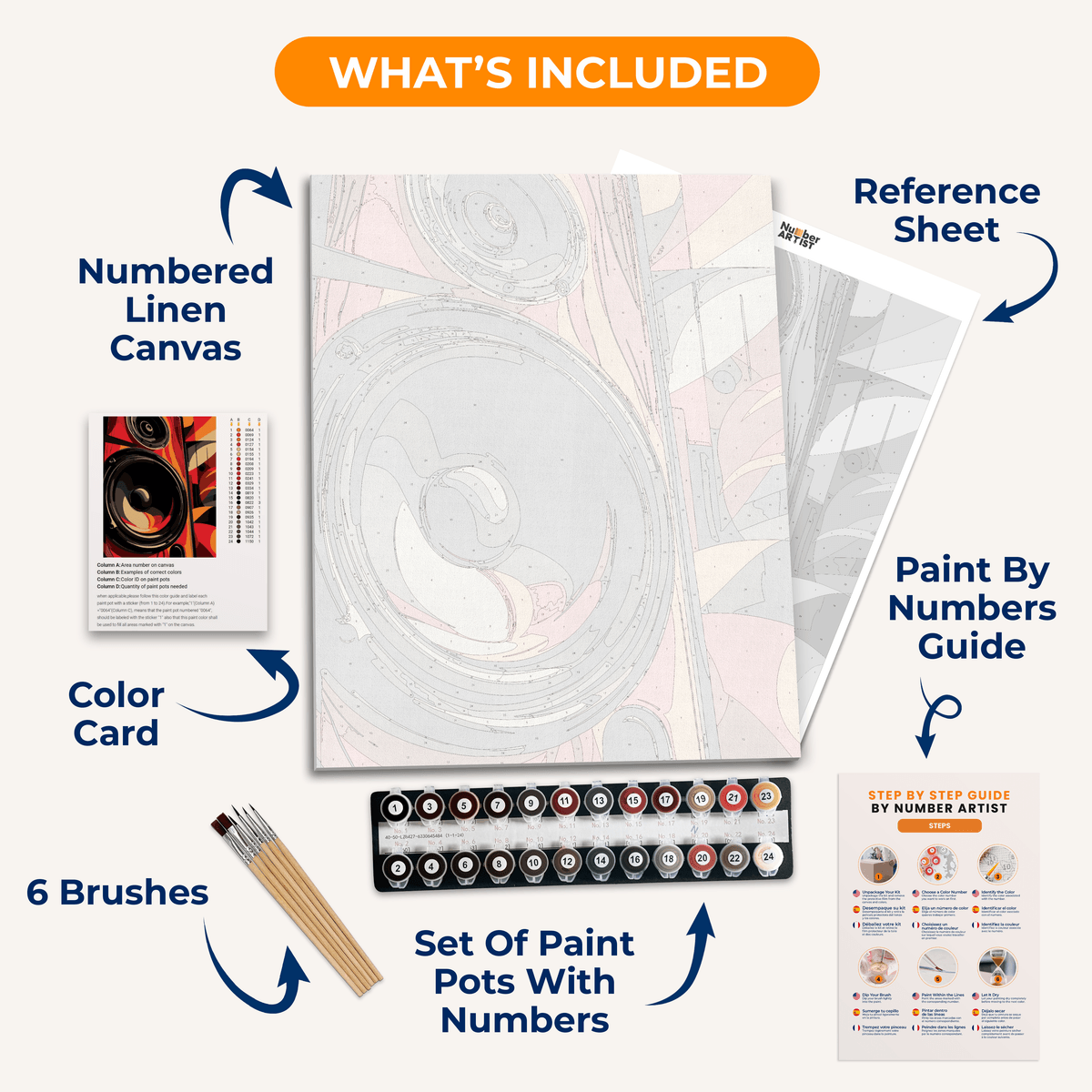 Vintage Loudspeaker - Number Artist Paint by Numbers Kits