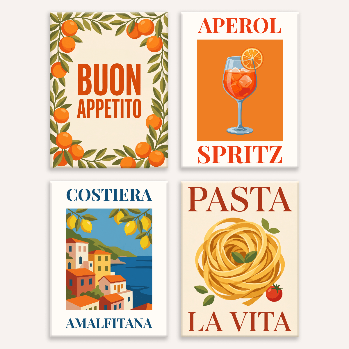 Buon Appetito - Number Artist Paint by Numbers Kits