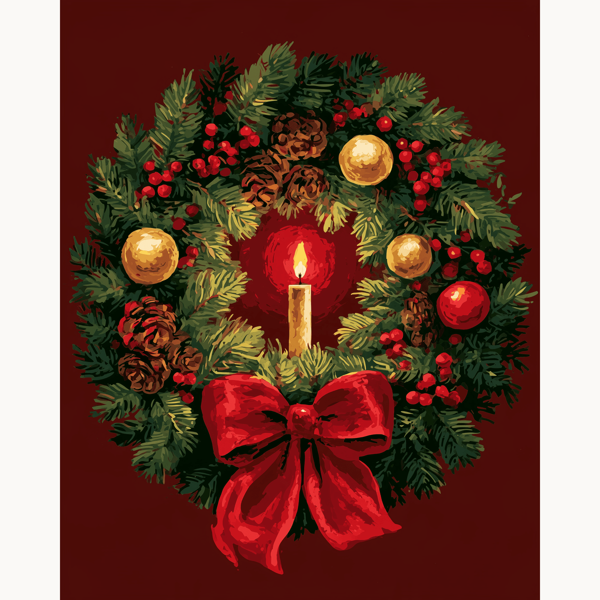 Open Hearts - Number Artist Paint by Numbers Kits