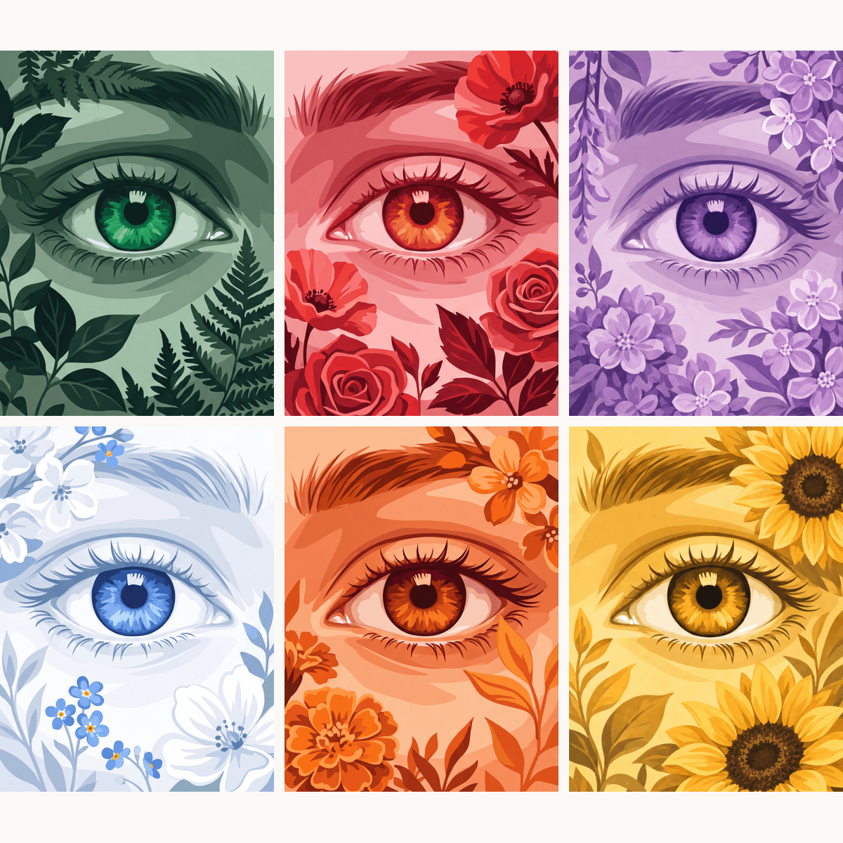 Petal Irises - Number Artist Paint by Numbers Kits