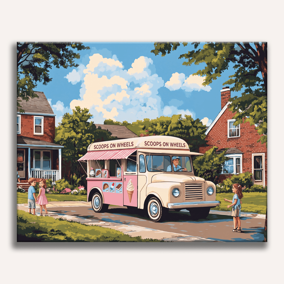Scoops on Wheels - Number Artist Paint by Numbers Kits
