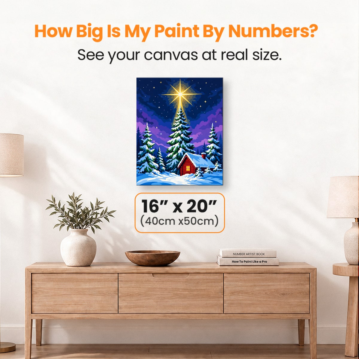 Wishing Star - Number Artist Paint by Numbers Kits