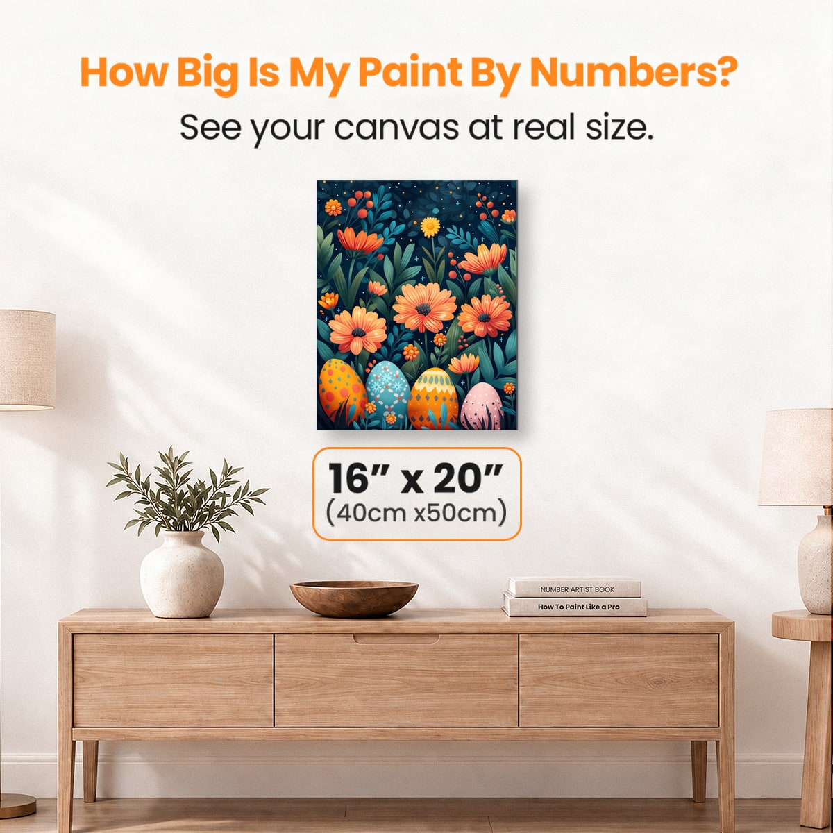 Easter Blossom - Number Artist Paint by Numbers Kits