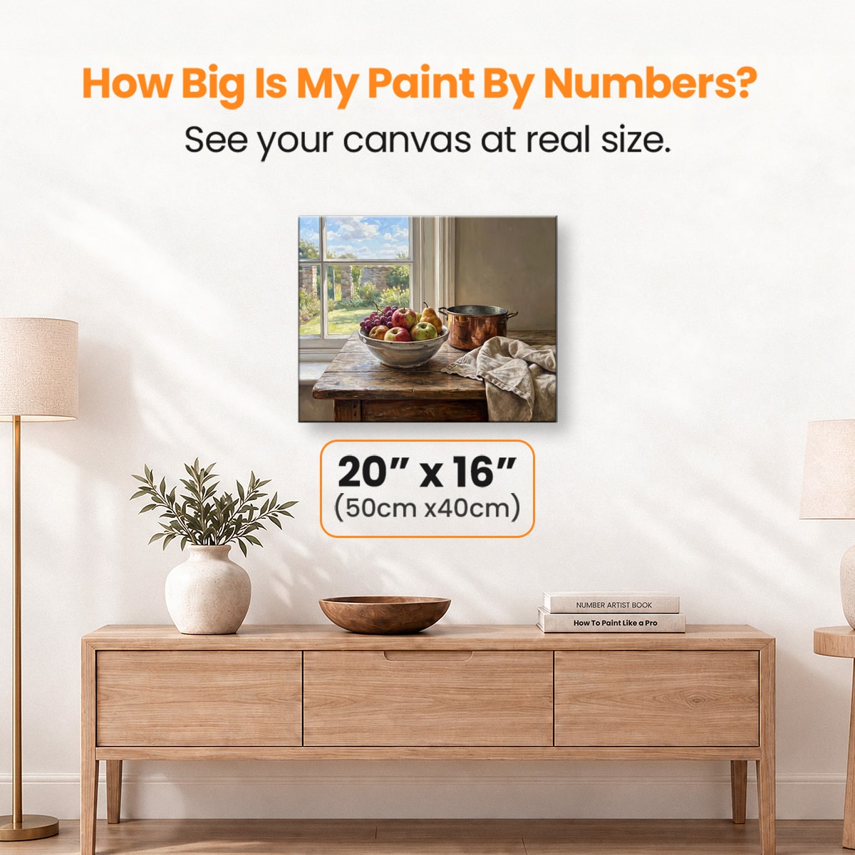 Sunlit Harvest - Number Artist Paint by Numbers Kits