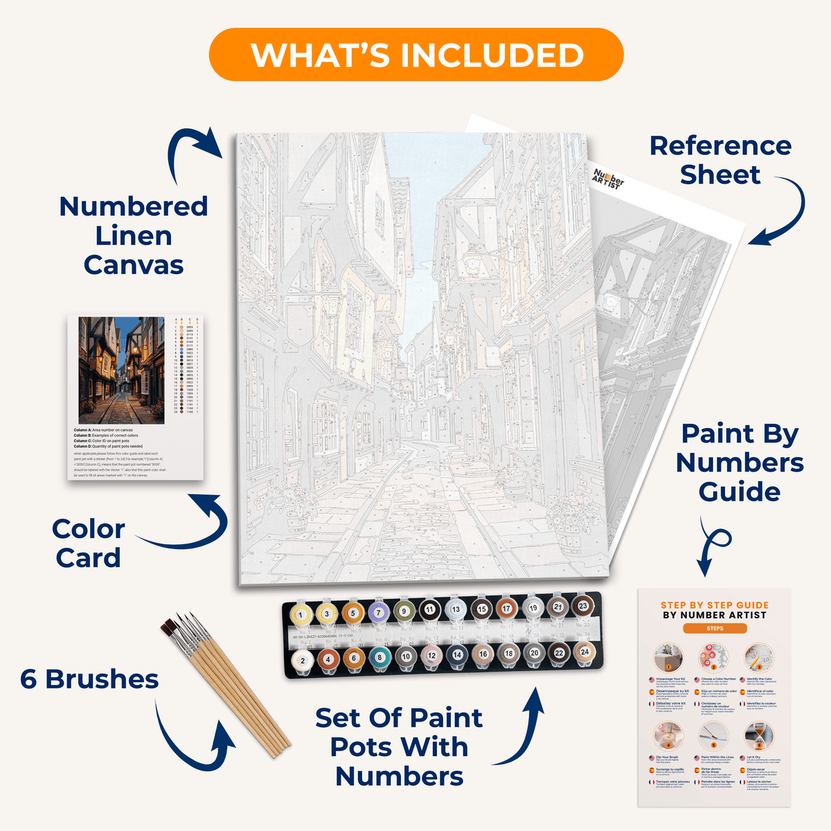 Shambles Lamplight - Number Artist Paint by Numbers Kits