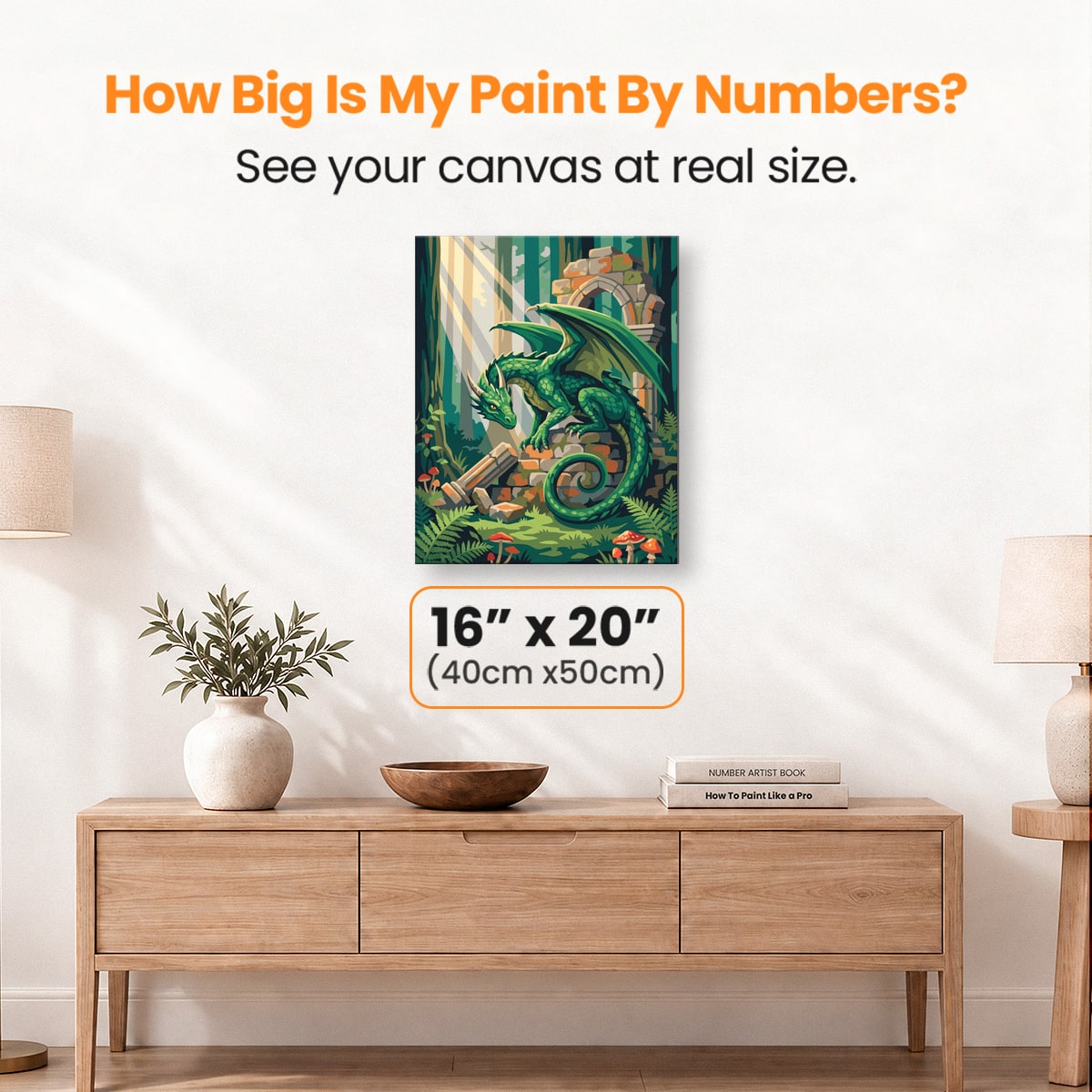 Ancient Guardian - Number Artist Paint by Numbers Kits