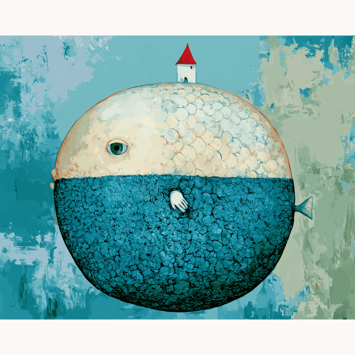 The Living Island - Number Artist Paint by Numbers Kits