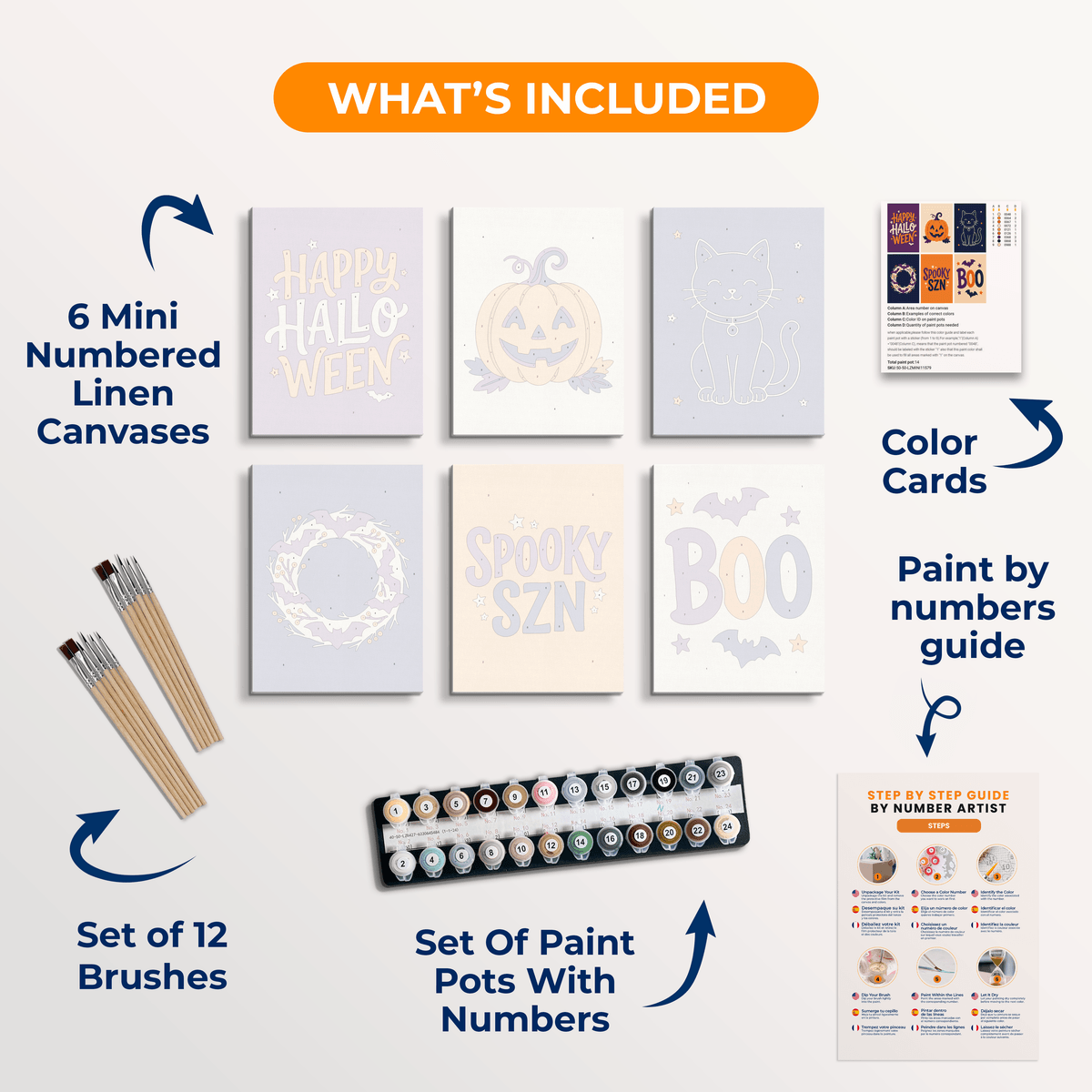 Happy Haunting - Number Artist Paint by Numbers Kits