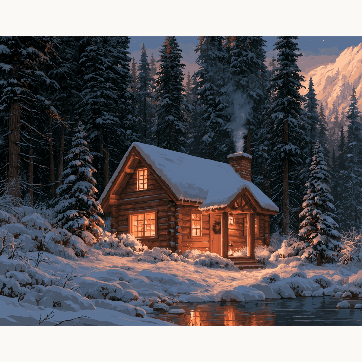 Quiet Retreat - Number Artist Paint by Numbers Kits