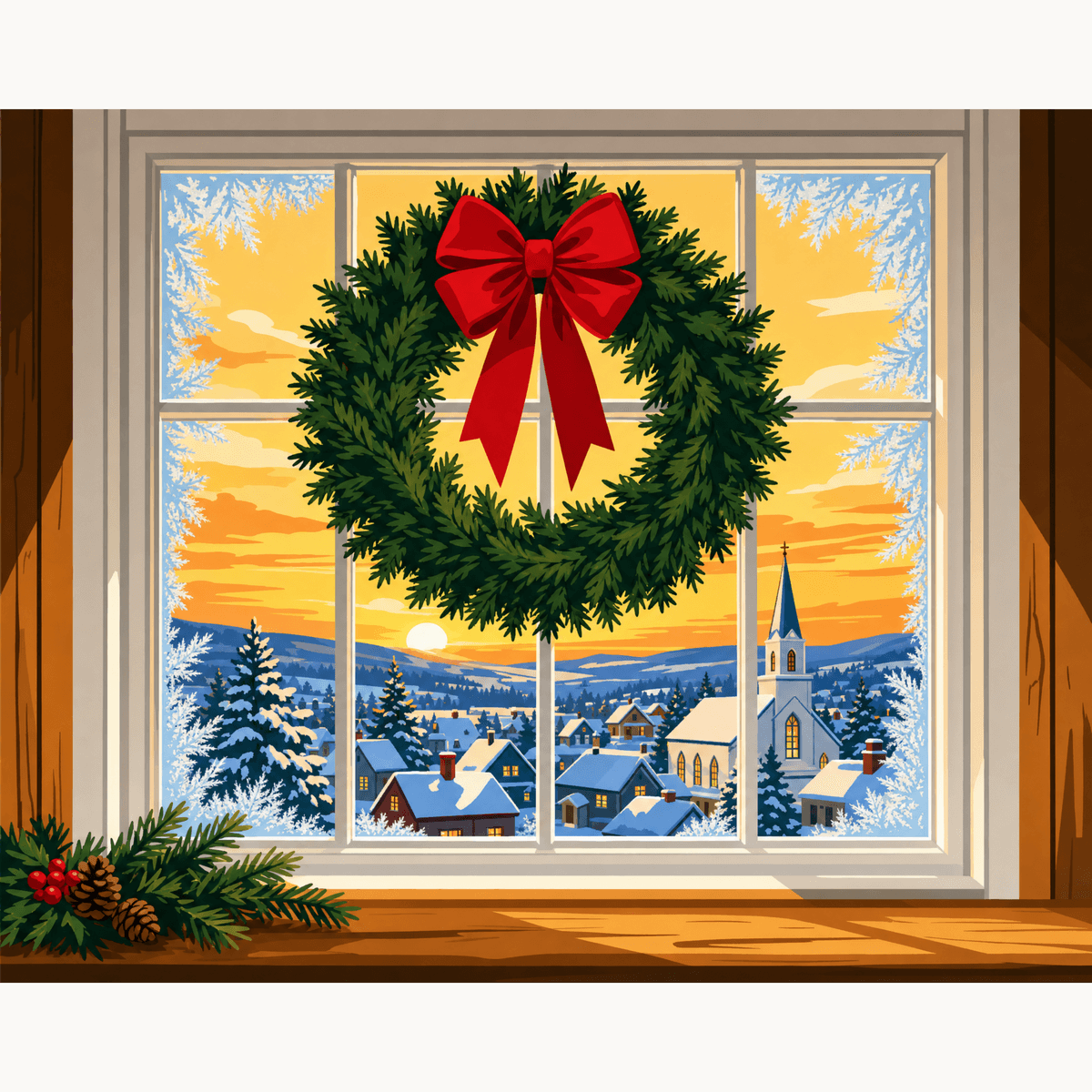 Hometown Joy - Number Artist Paint by Numbers Kits
