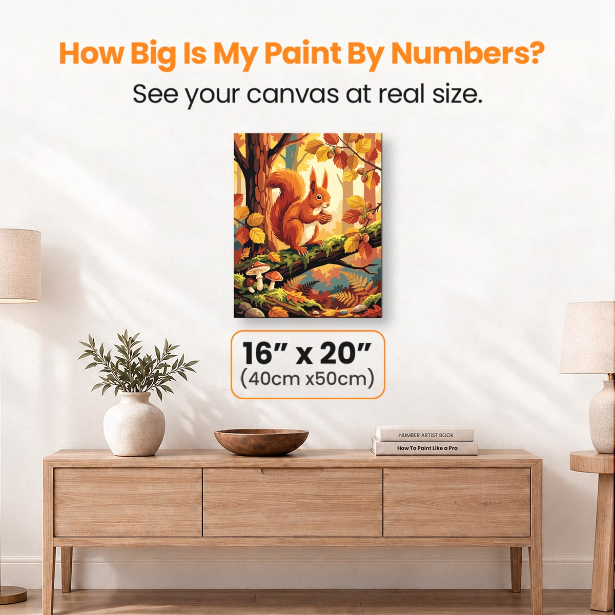 Hazelnut Treasure - Number Artist Paint by Numbers Kits