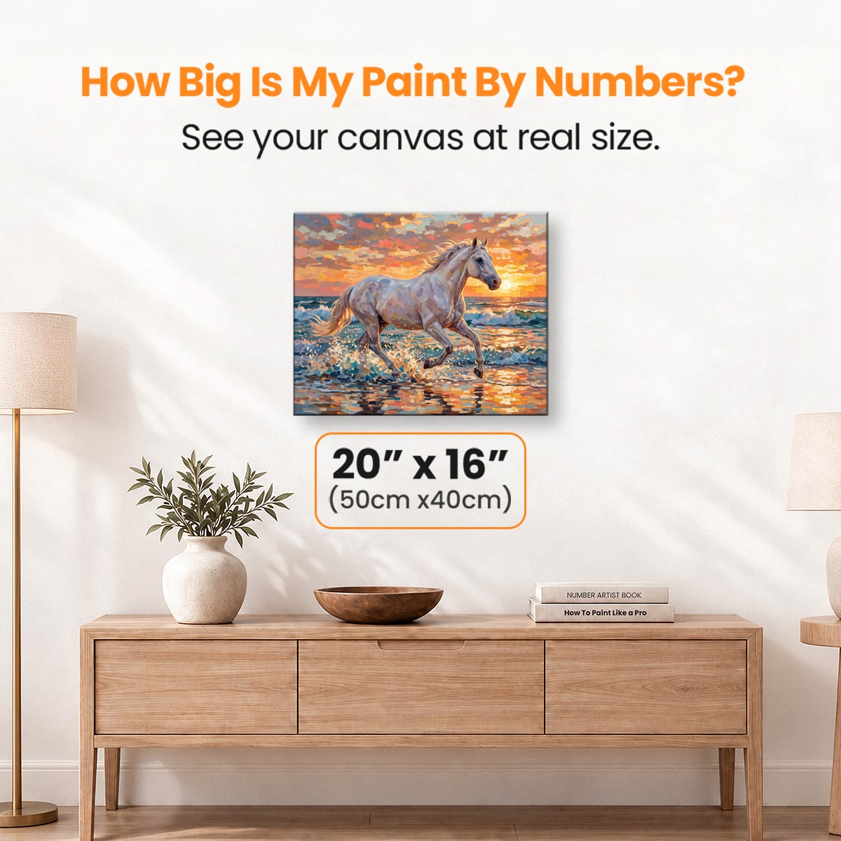Wild and Free - Number Artist Paint by Numbers Kits