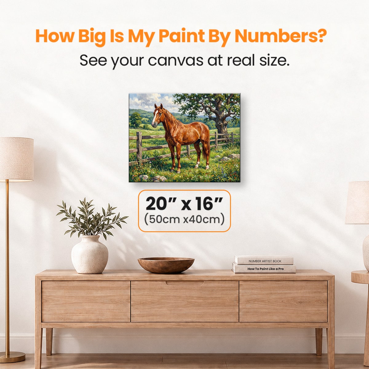 Chestnut Pride - Number Artist Paint by Numbers Kits