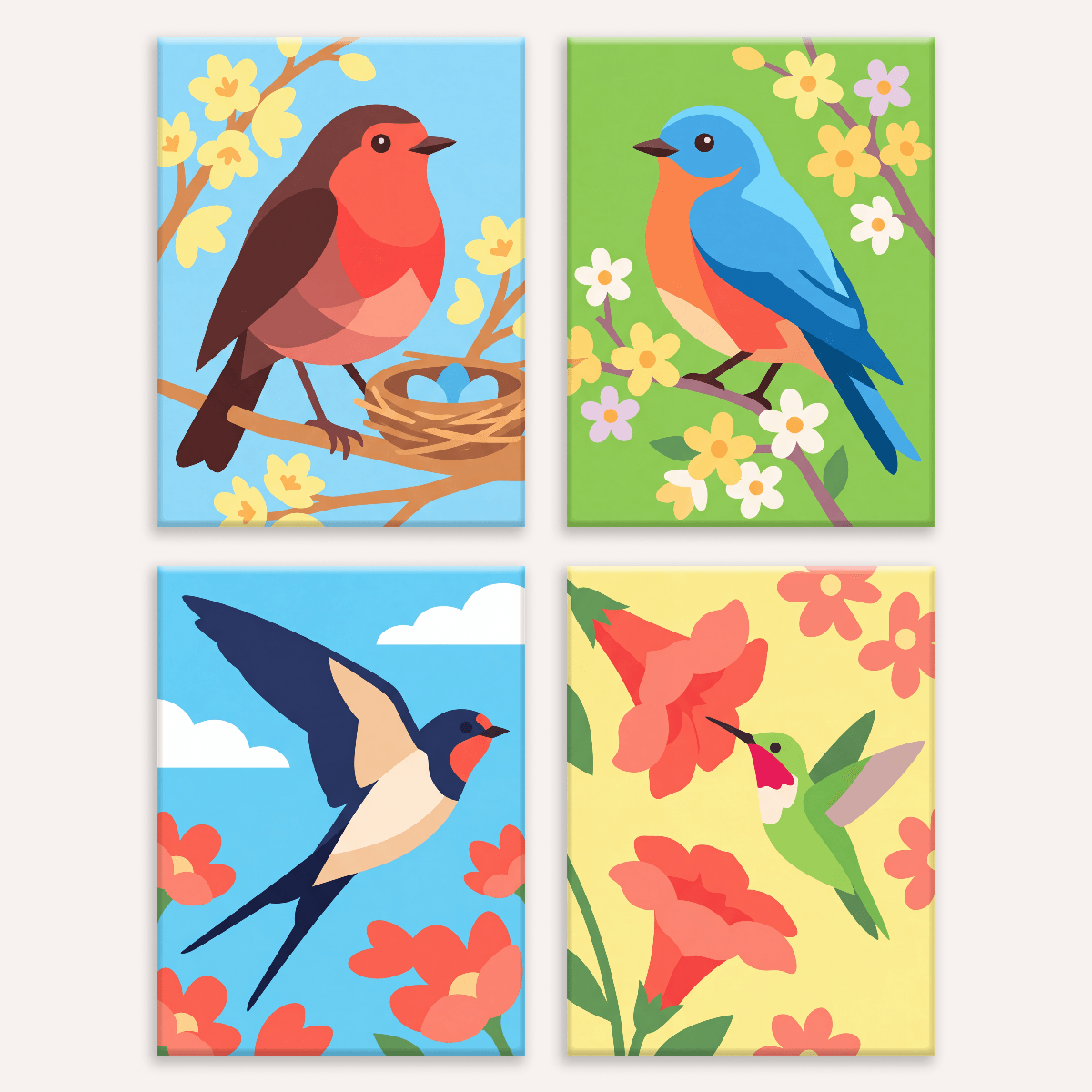 Morning Song - Number Artist Paint by Numbers Kits