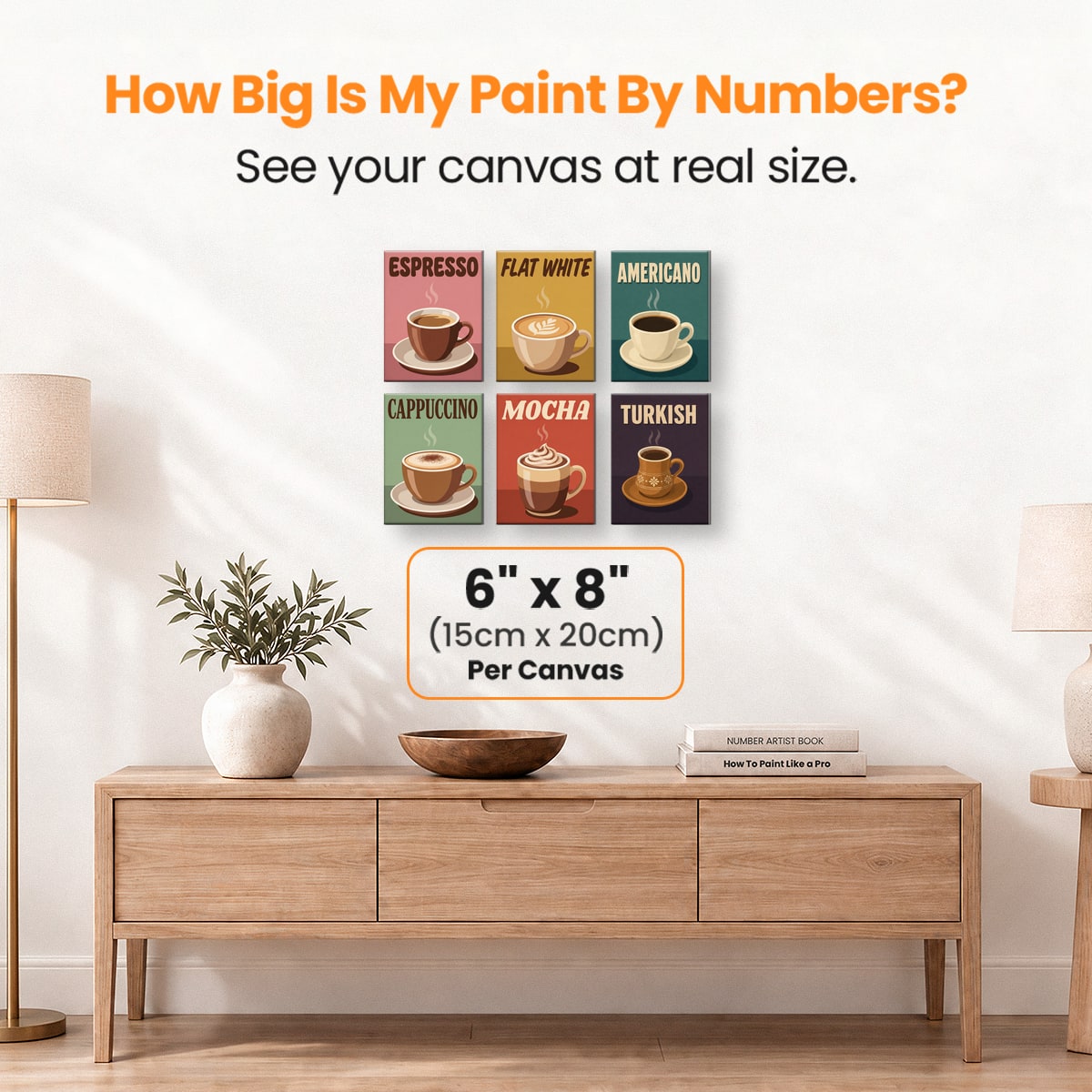 Morning Comfort - Number Artist Paint by Numbers Kits