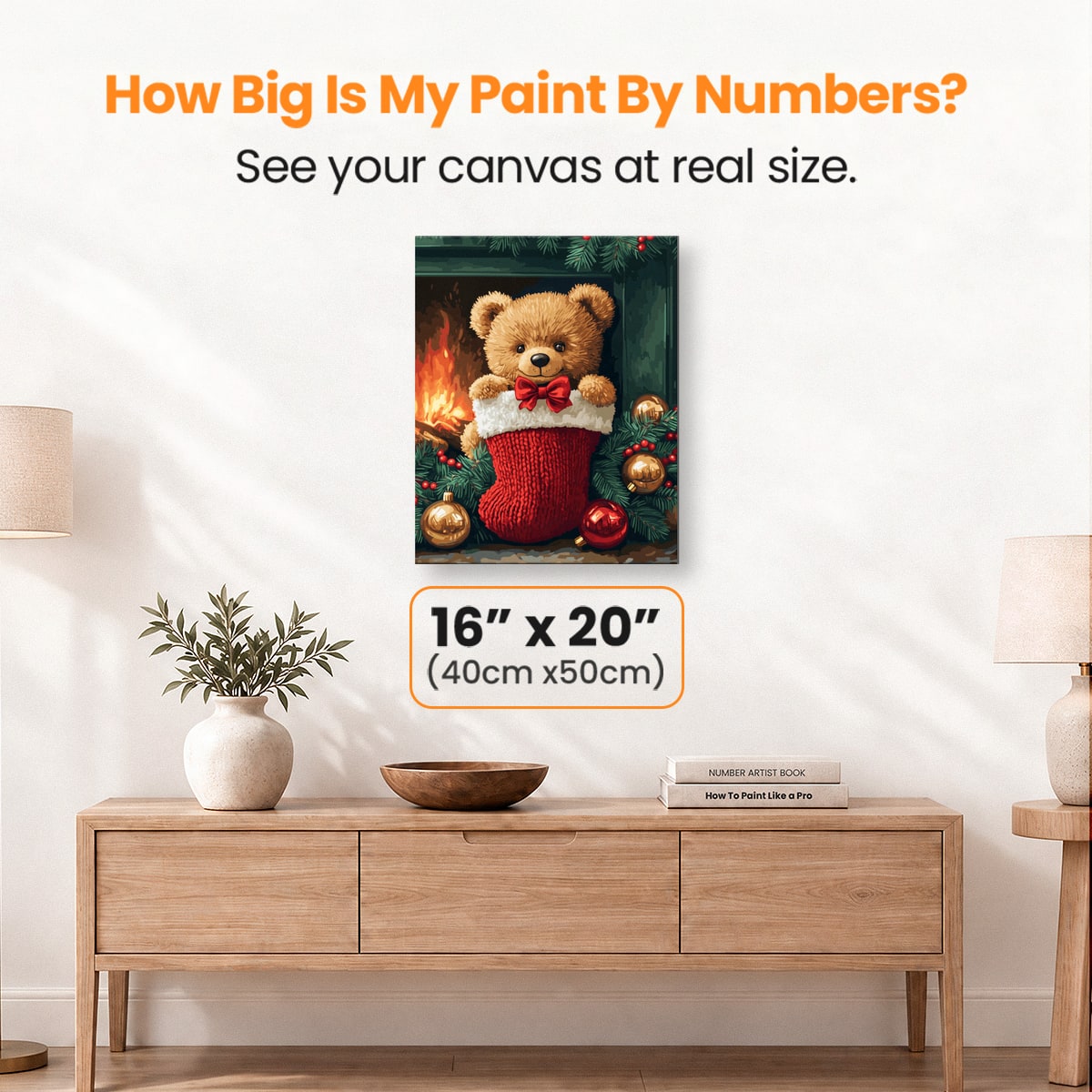 Christmas Morning - Number Artist Paint by Numbers Kits