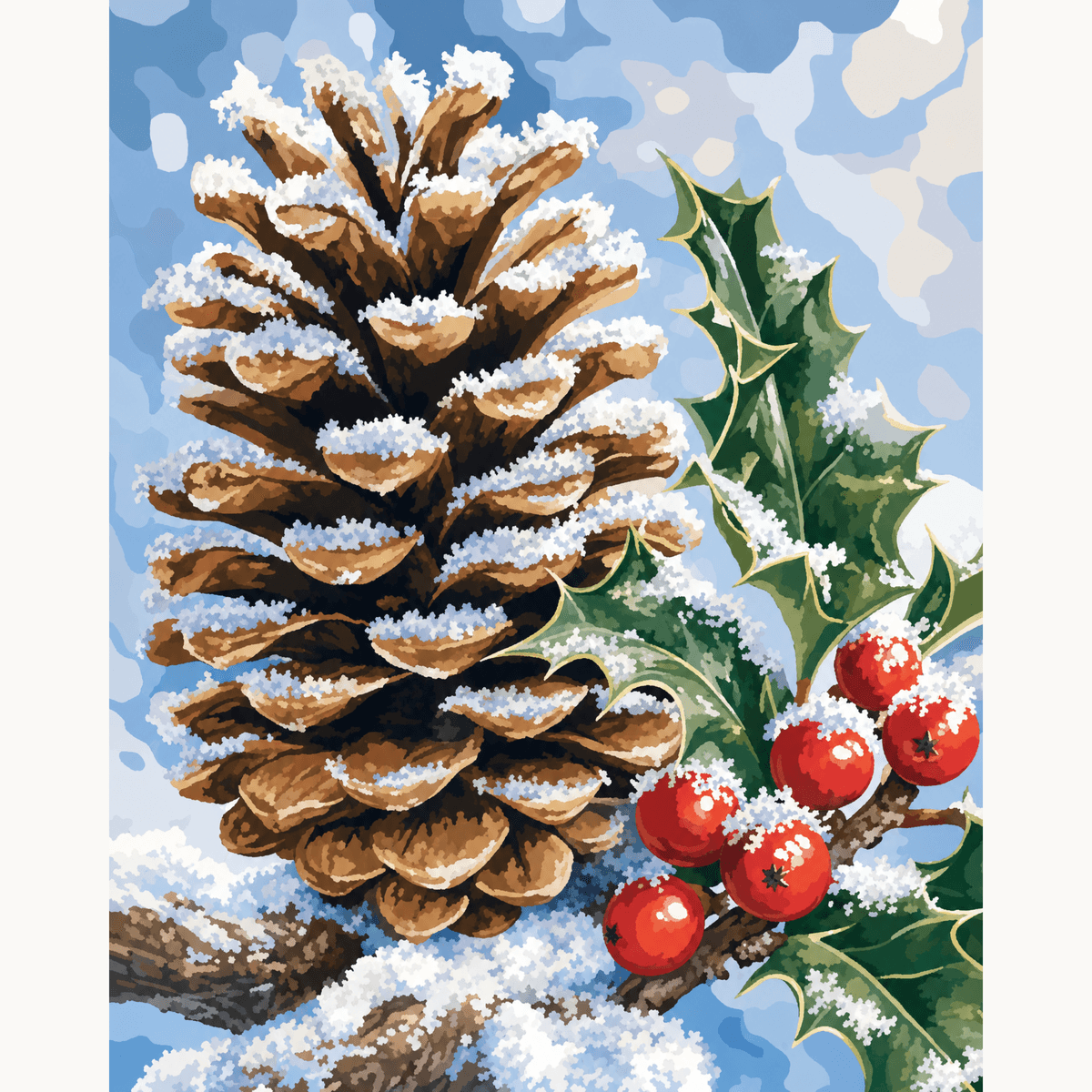Frosted Charm - Number Artist Paint by Numbers Kits