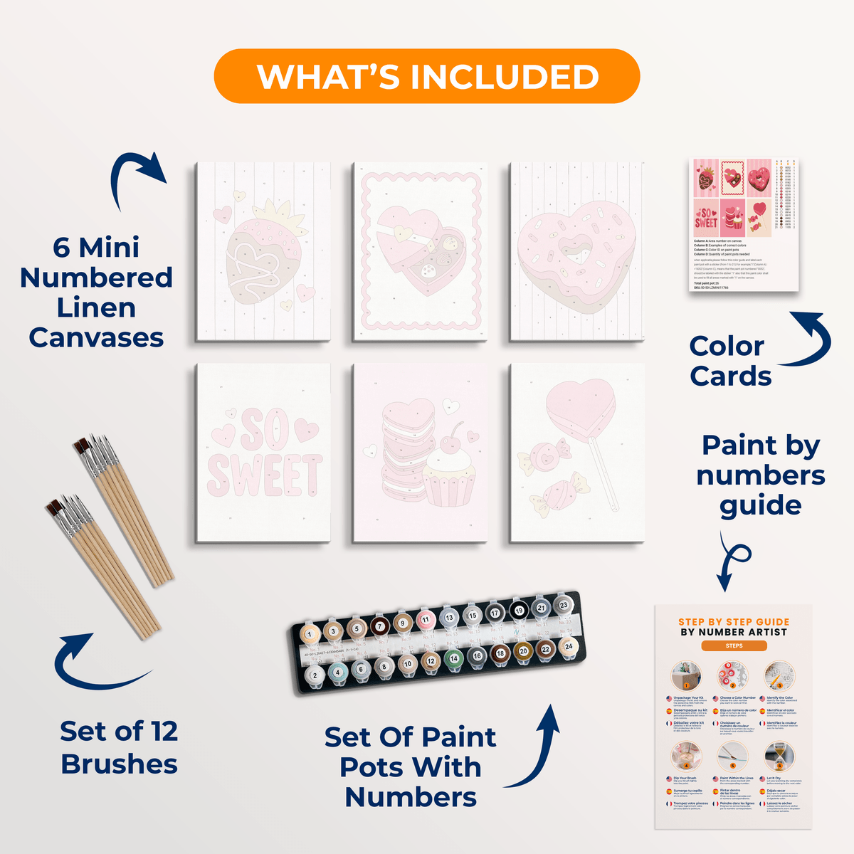 So Sweet - Number Artist Paint by Numbers Kits