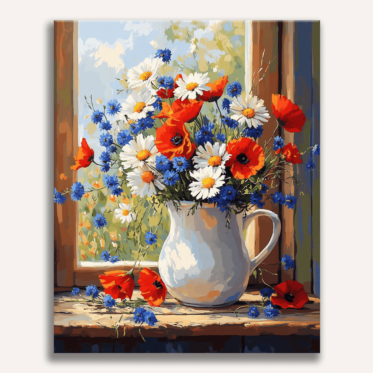 Painterly Bouquet - Number Artist Paint by Numbers Kits