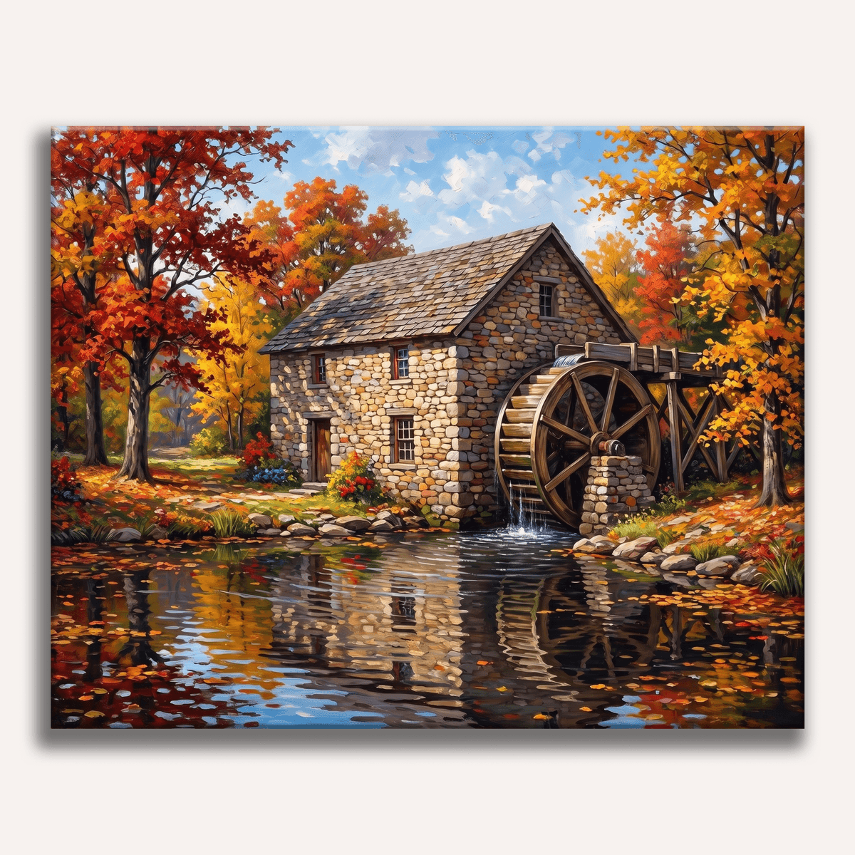 Quiet Millstream - Number Artist Paint by Numbers Kits