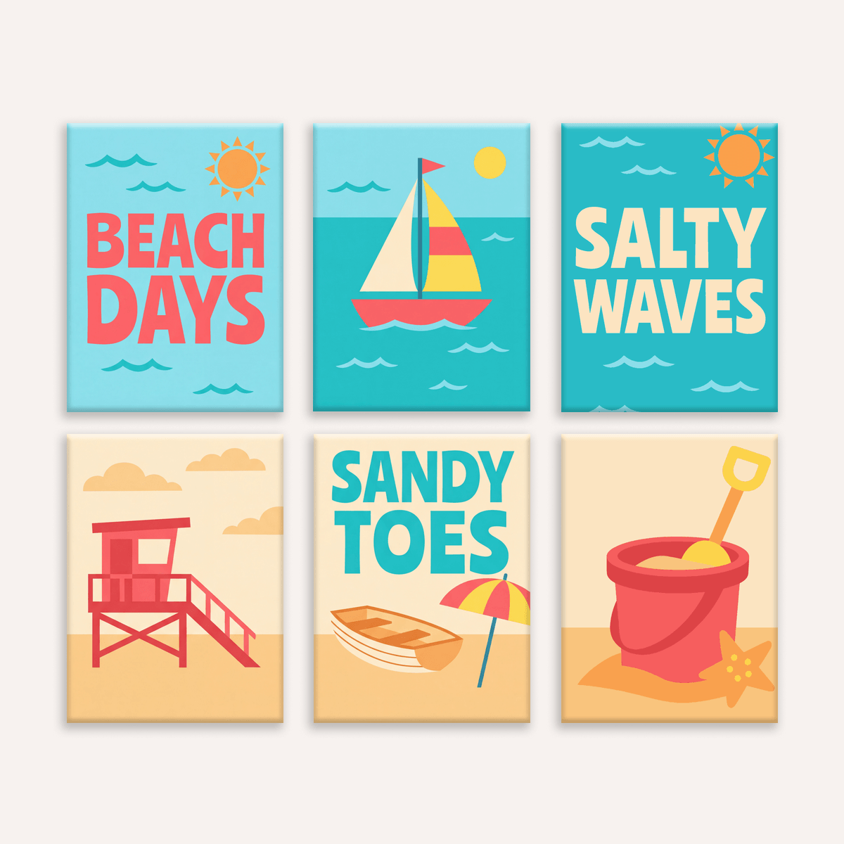 Salty Air - Number Artist Paint by Numbers Kits